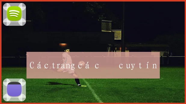 Các trang cá cược uy tín